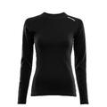 Aclima Warmwool Crewneck Dame XS Jet Black