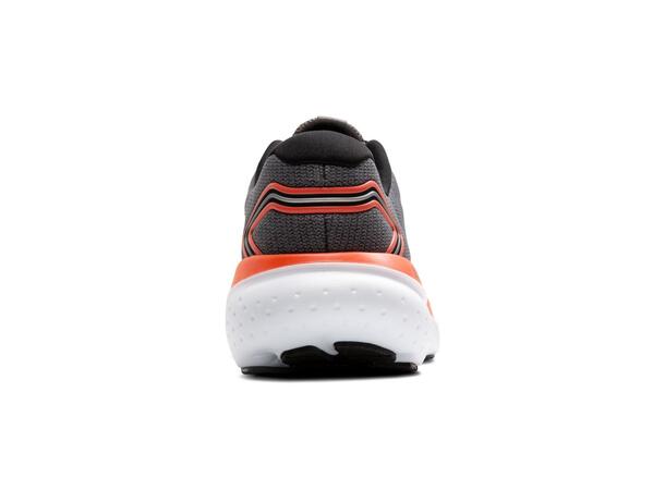 Brooks Glycerin 21 44 Gray/Mandarin Red/Green