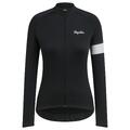 Rapha Women&#39;s Core Long Sleeve Jersey Black/White