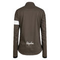 Rapha Women&#39;s Core Rain Jacket L Deep Coffee/White